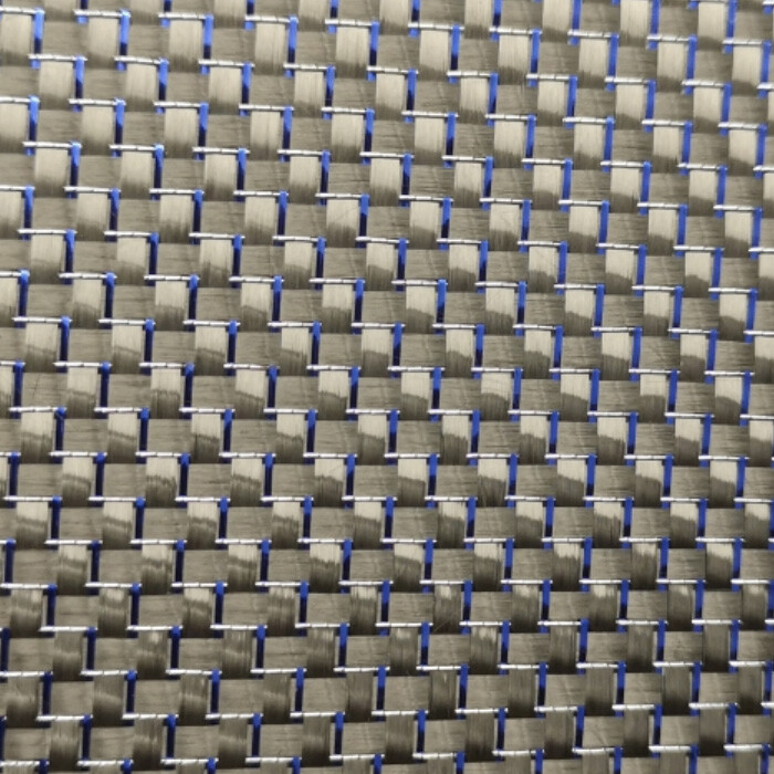 Metallic-Thread Carbon Fabric — HH-000129