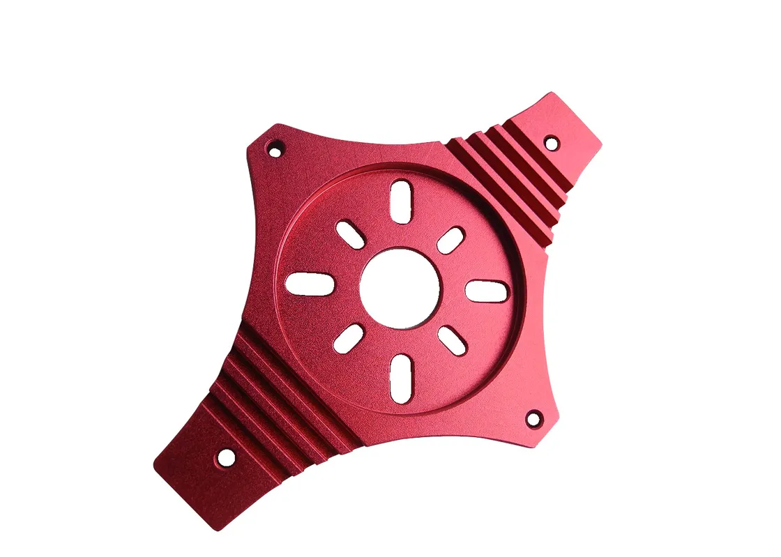 High Precision Multicopter Aluminum Motor Mounts Metal Machining Parts
