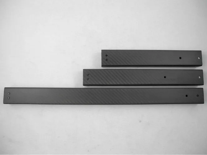 Rectangular Carbon Fiber Profile